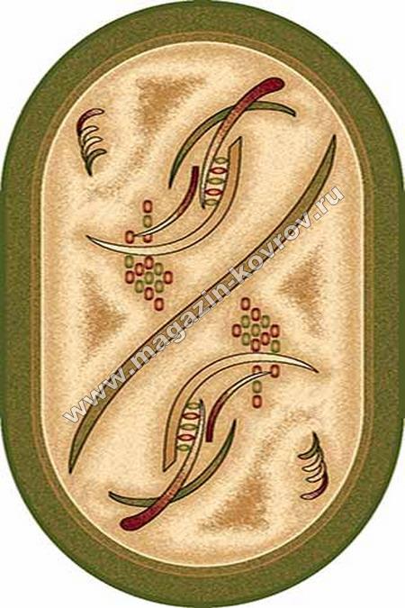 VALENCIA_d008, 2*4,5, OVAL, GREEN